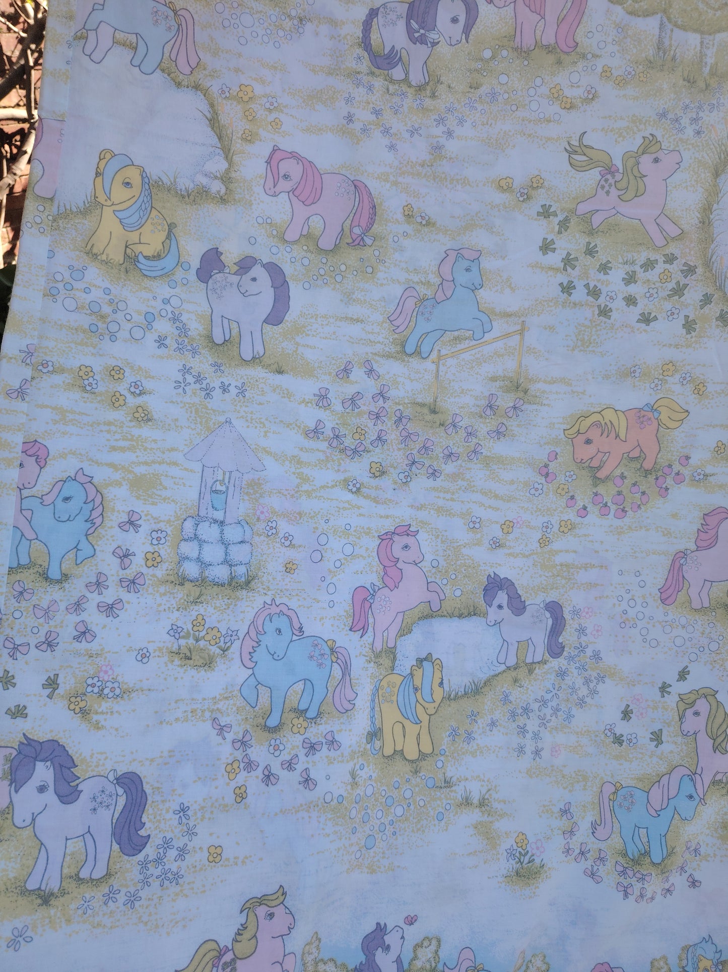 Vintage 80's My Little Pony Single Duvet Cover