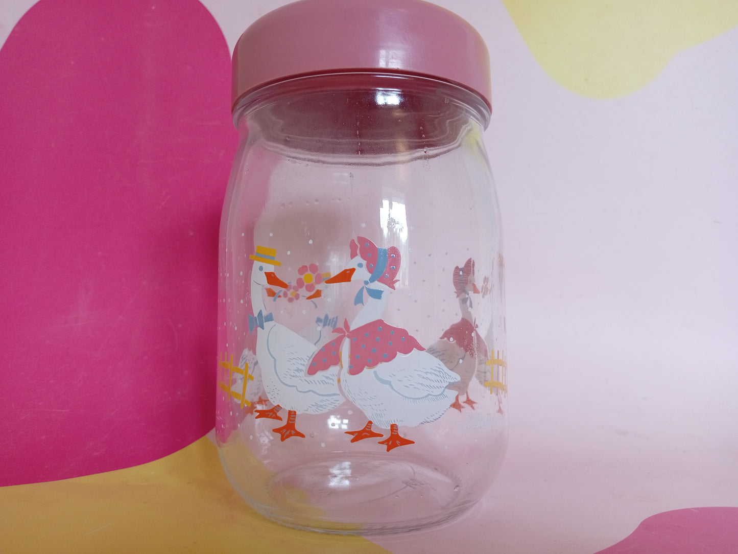 Vintage 80's French la parfait goose jar