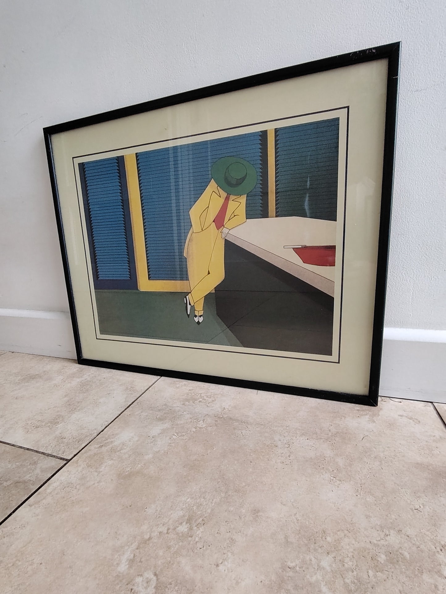 1980's Colourful Pop Art Print