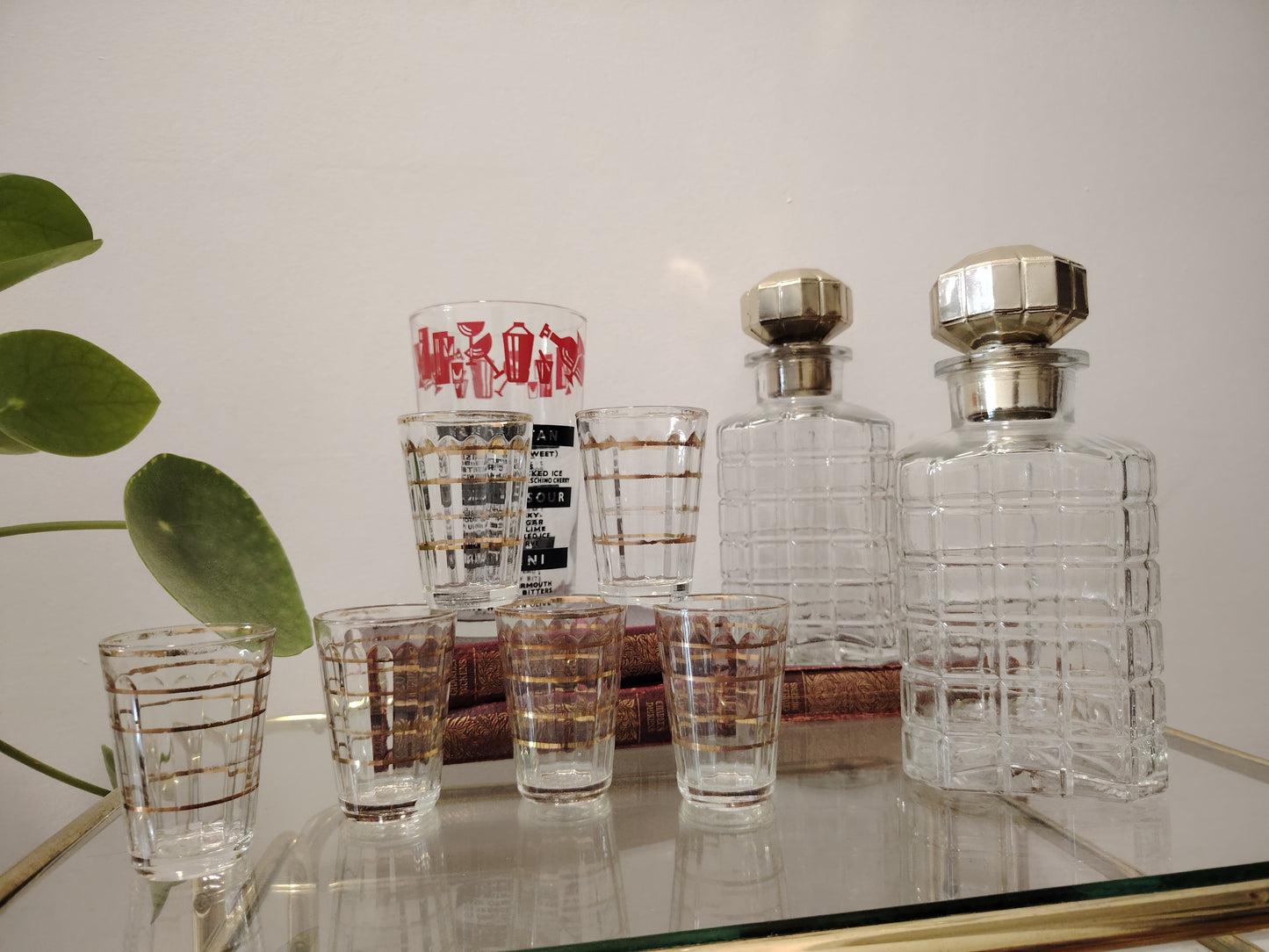 1950's Cocktail Bar Set