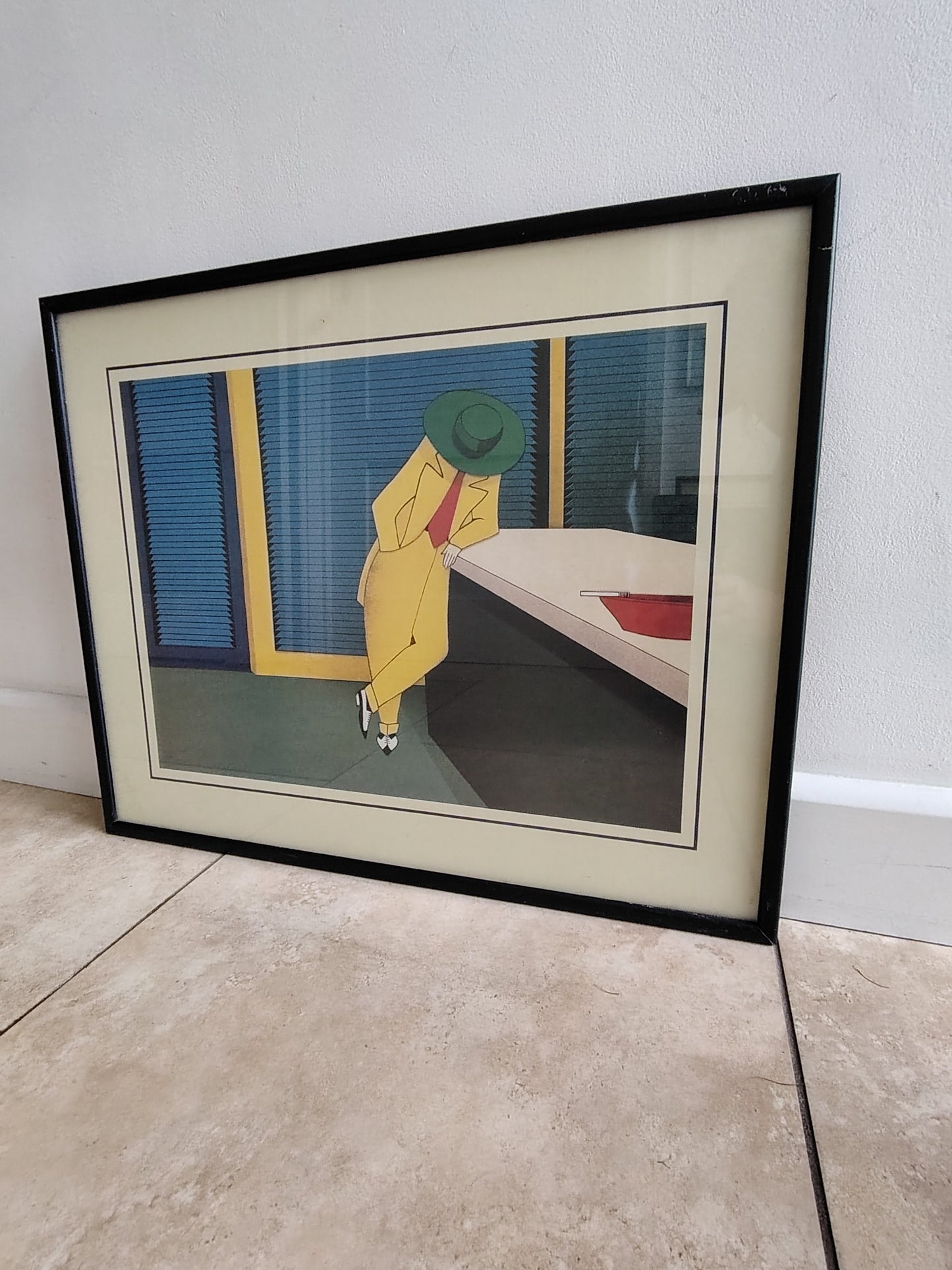 1980's Colourful Pop Art Print