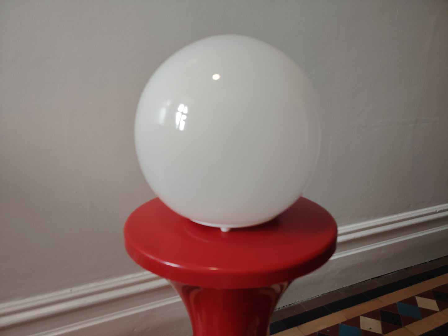 Retro Style IKEA Globe Glass Lamp