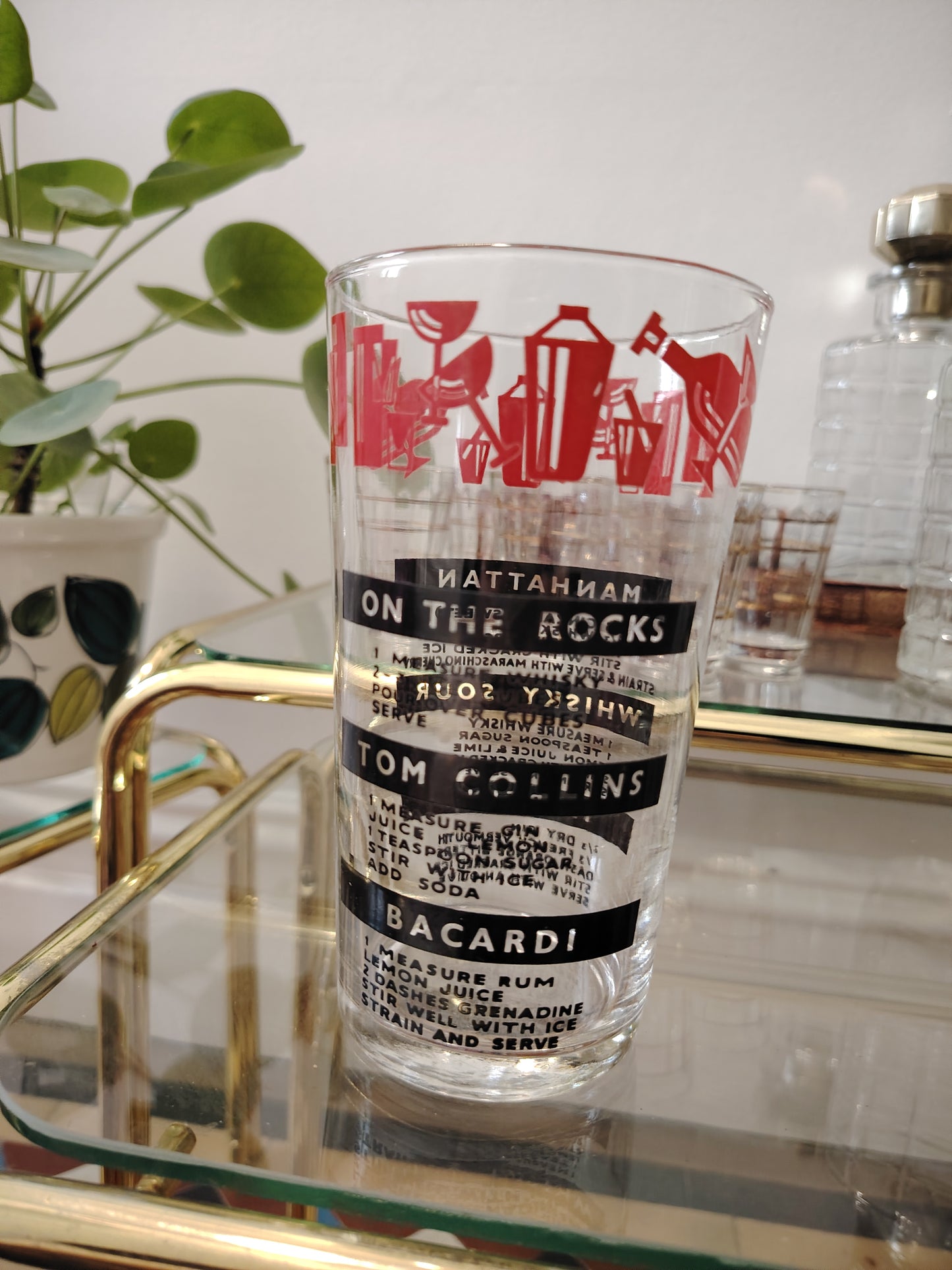 1950's Cocktail Bar Set