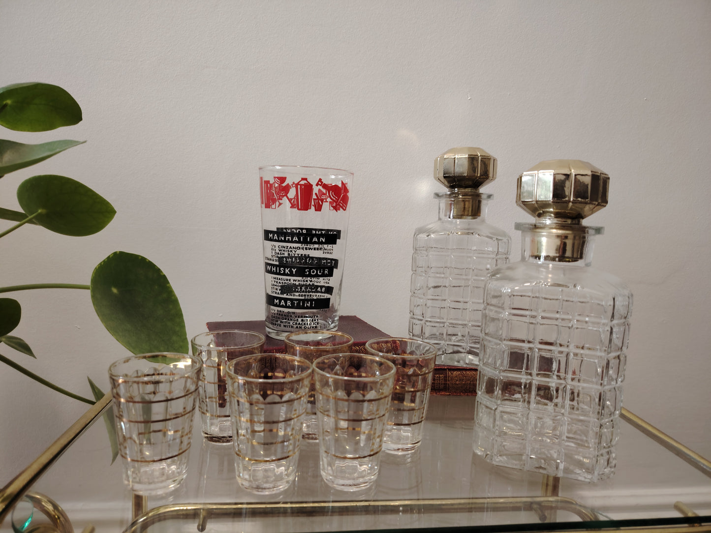 1950's Cocktail Bar Set