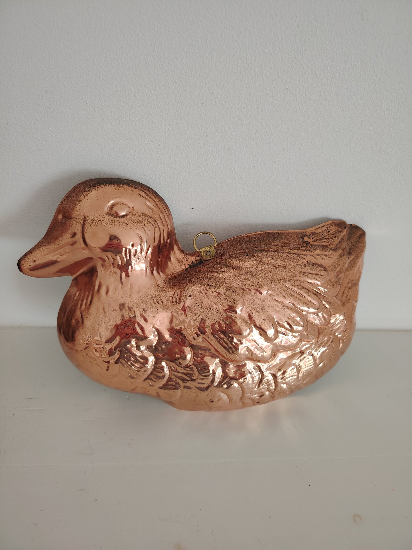 Vintage Copper Duck Jelly/ Chocolate Mould