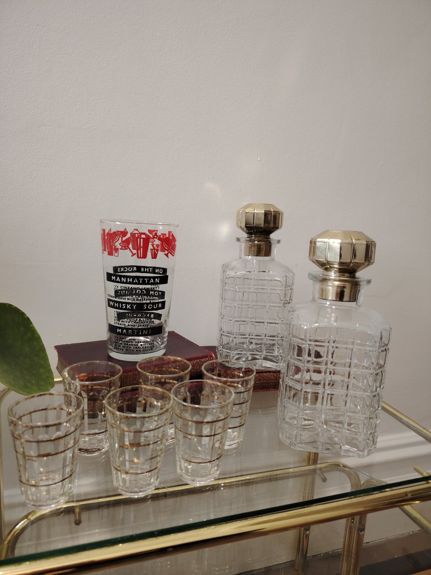 1950's Cocktail Bar Set