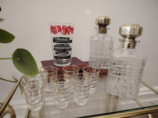 1950's Cocktail Bar Set
