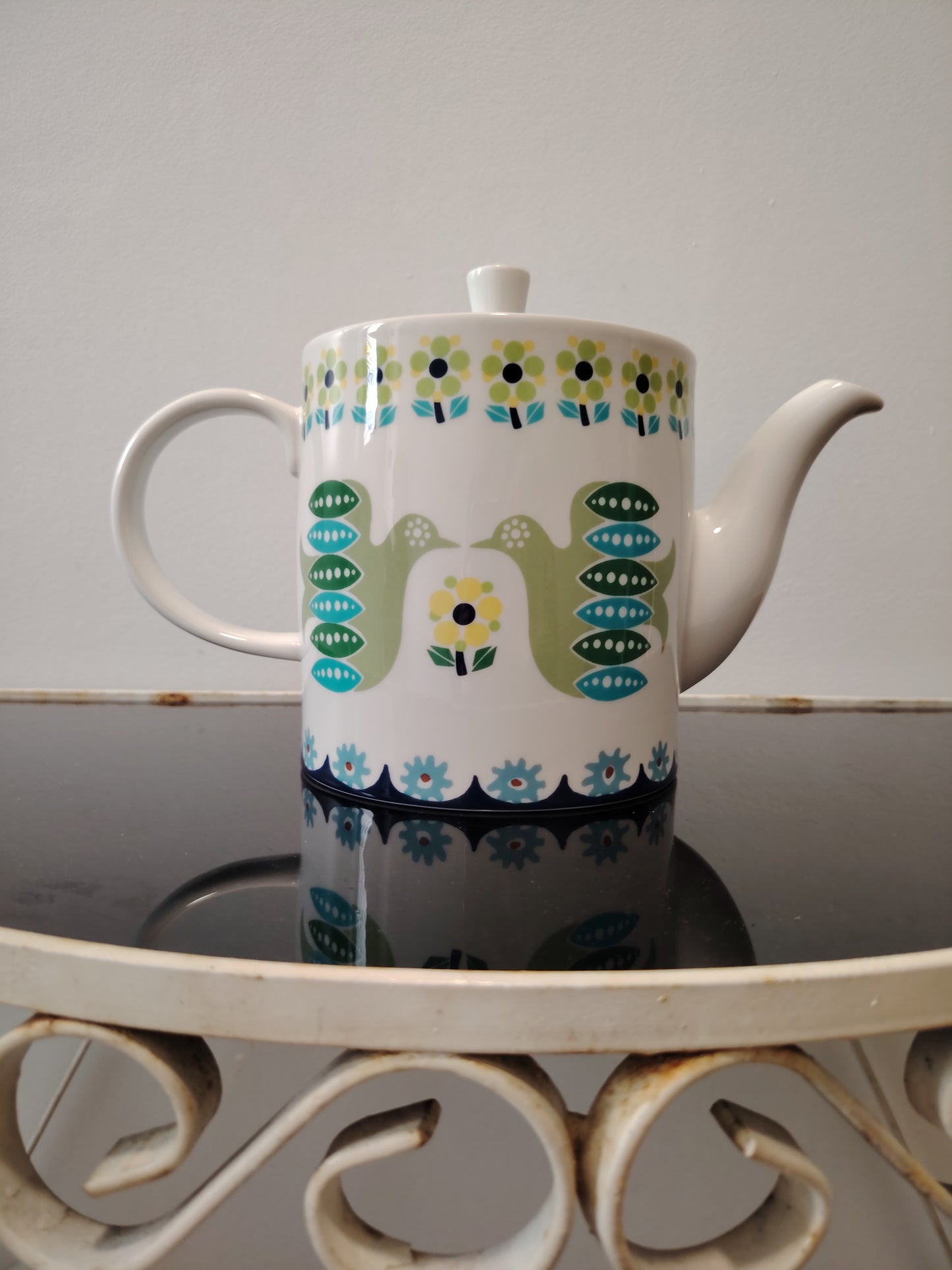 Portmeirion "Love and Peace" Teapot