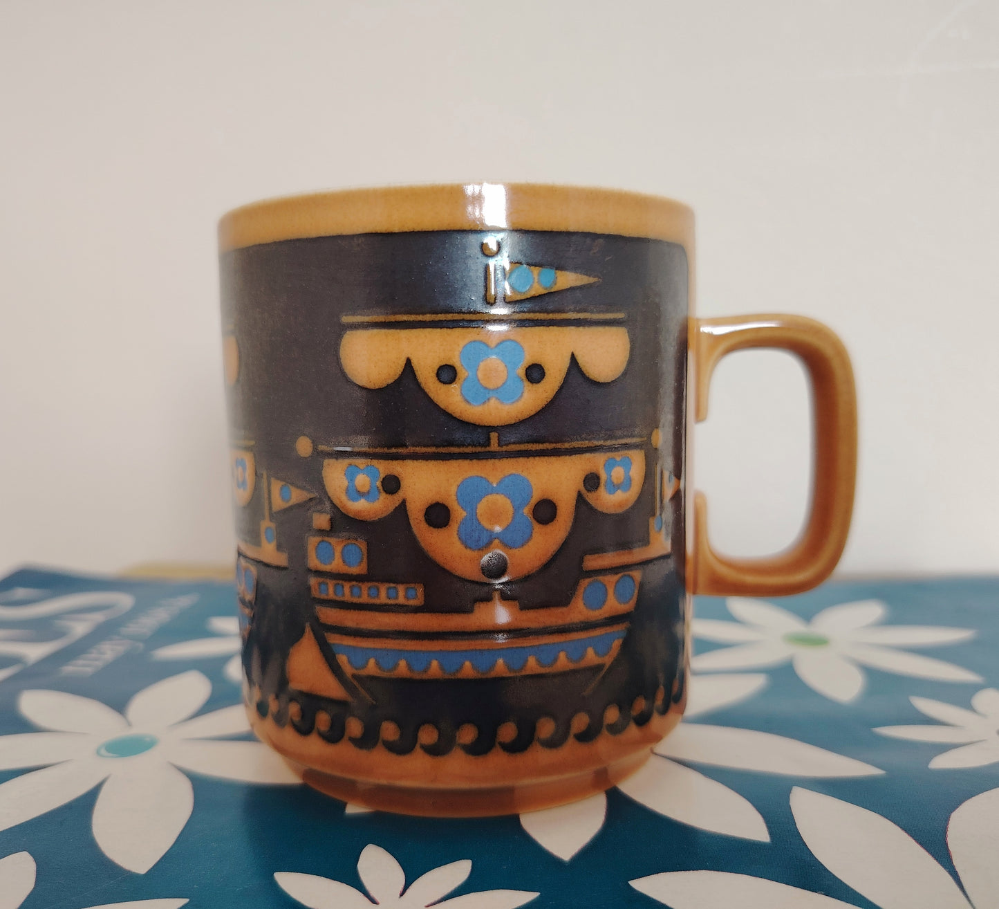 Rare Hornsea Boat Mug