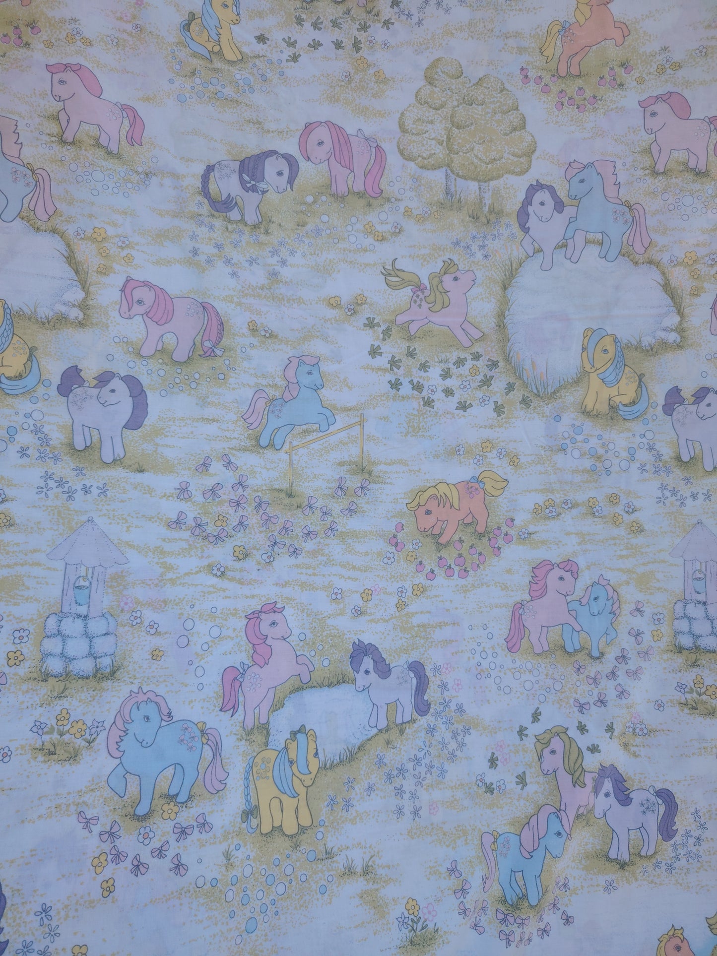 Vintage 80's My Little Pony Single Duvet Cover