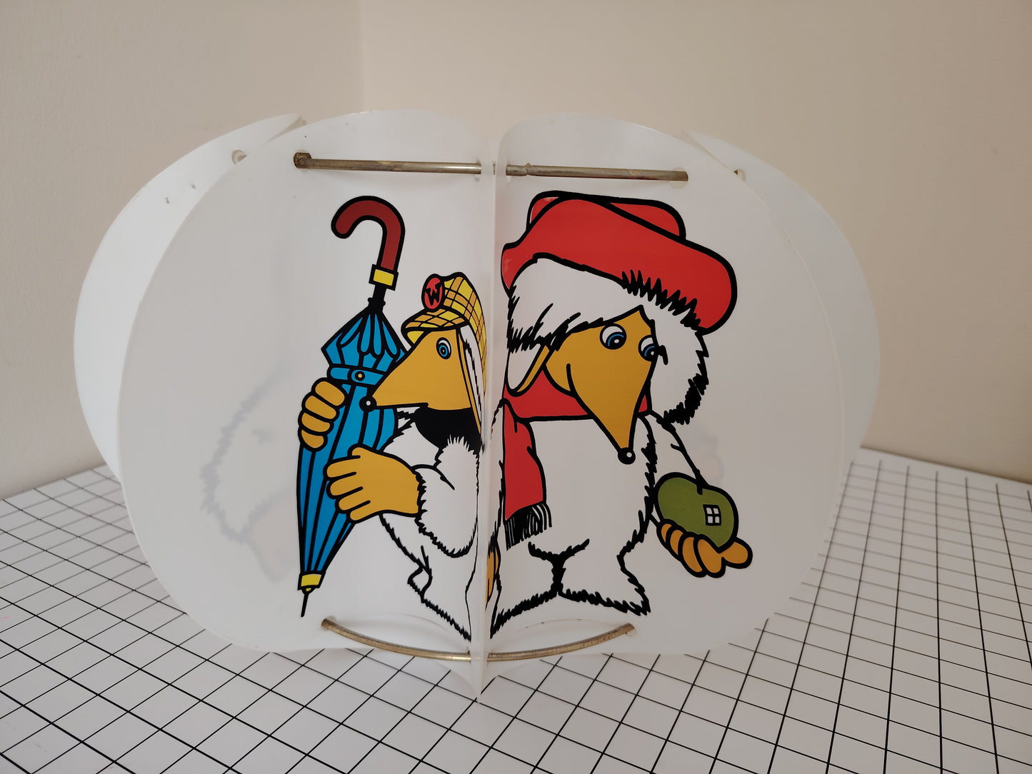 Vintage 70's Wombles Lamp Shade
