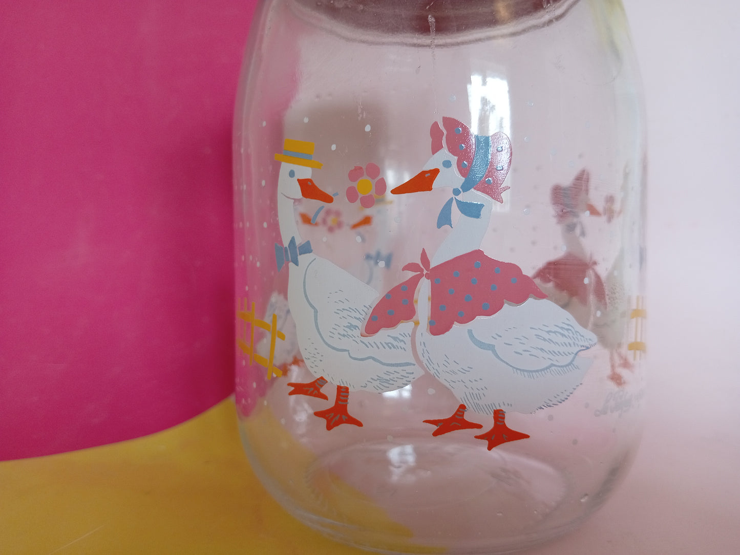Vintage 80's French la parfait goose jar