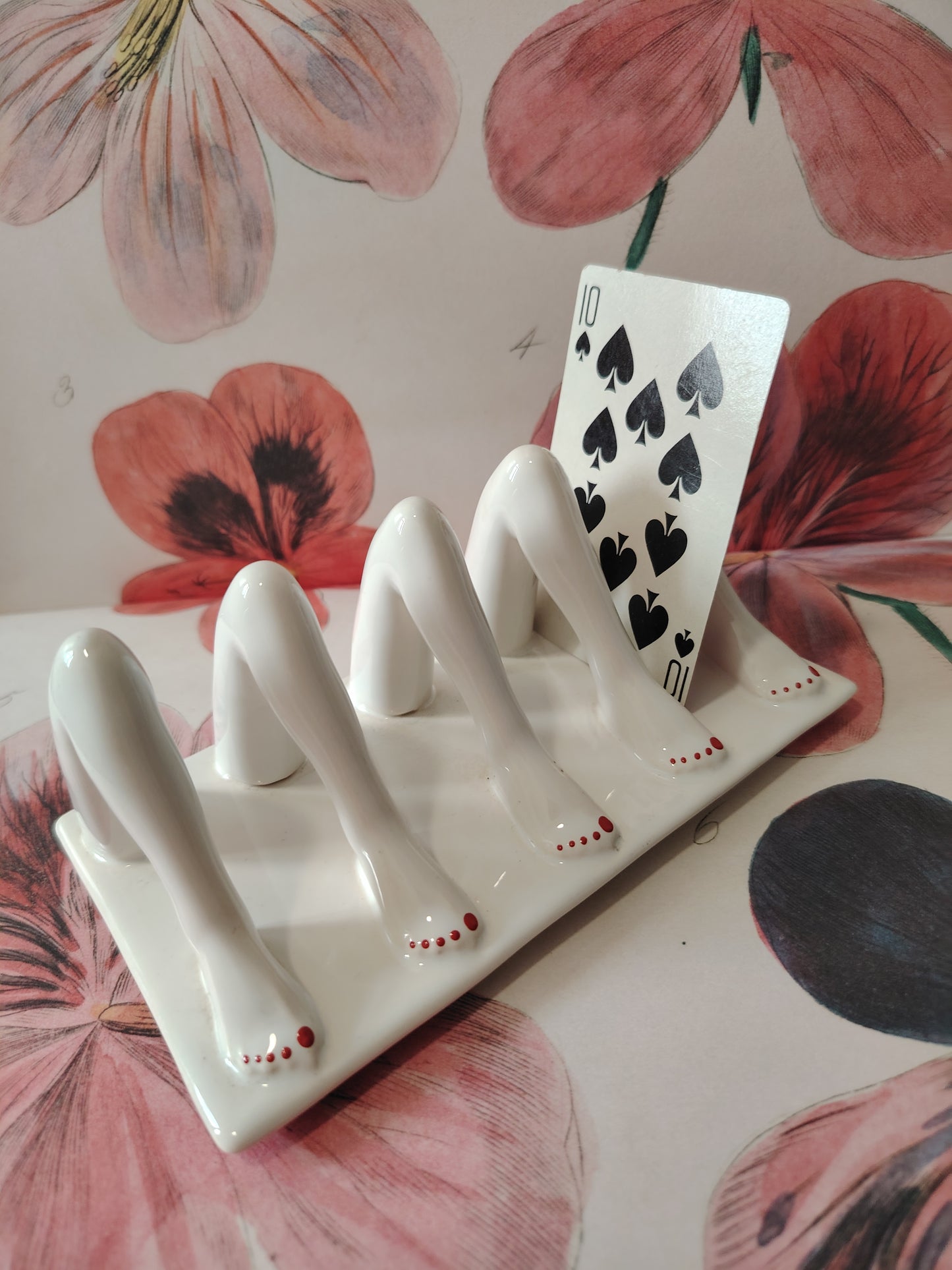 Rare Vintage Carltonware Legs Toast Rack