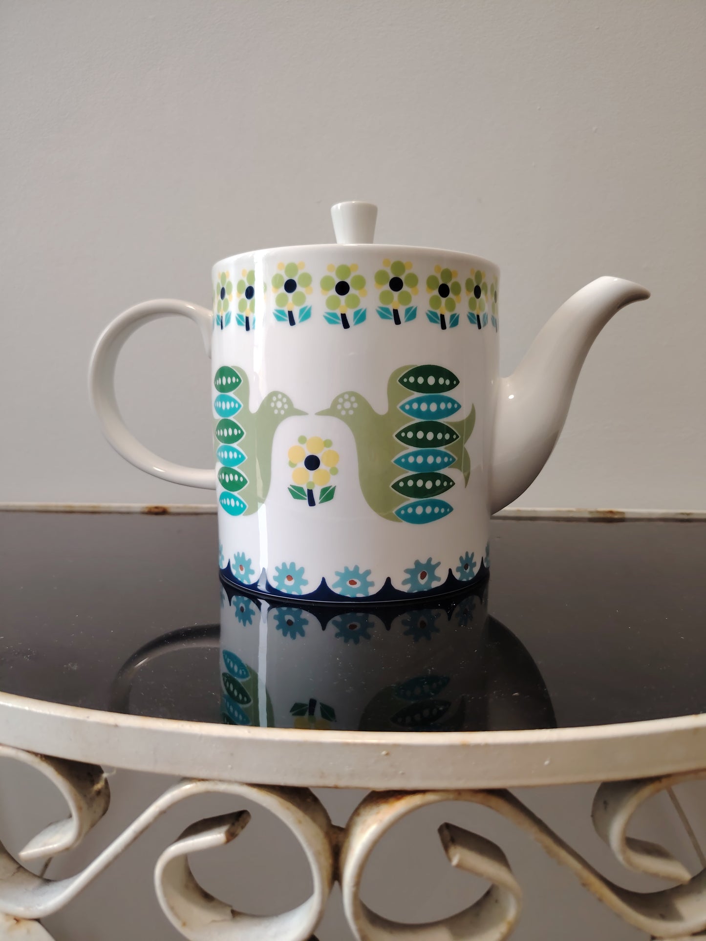 Portmeirion "Love and Peace" Teapot