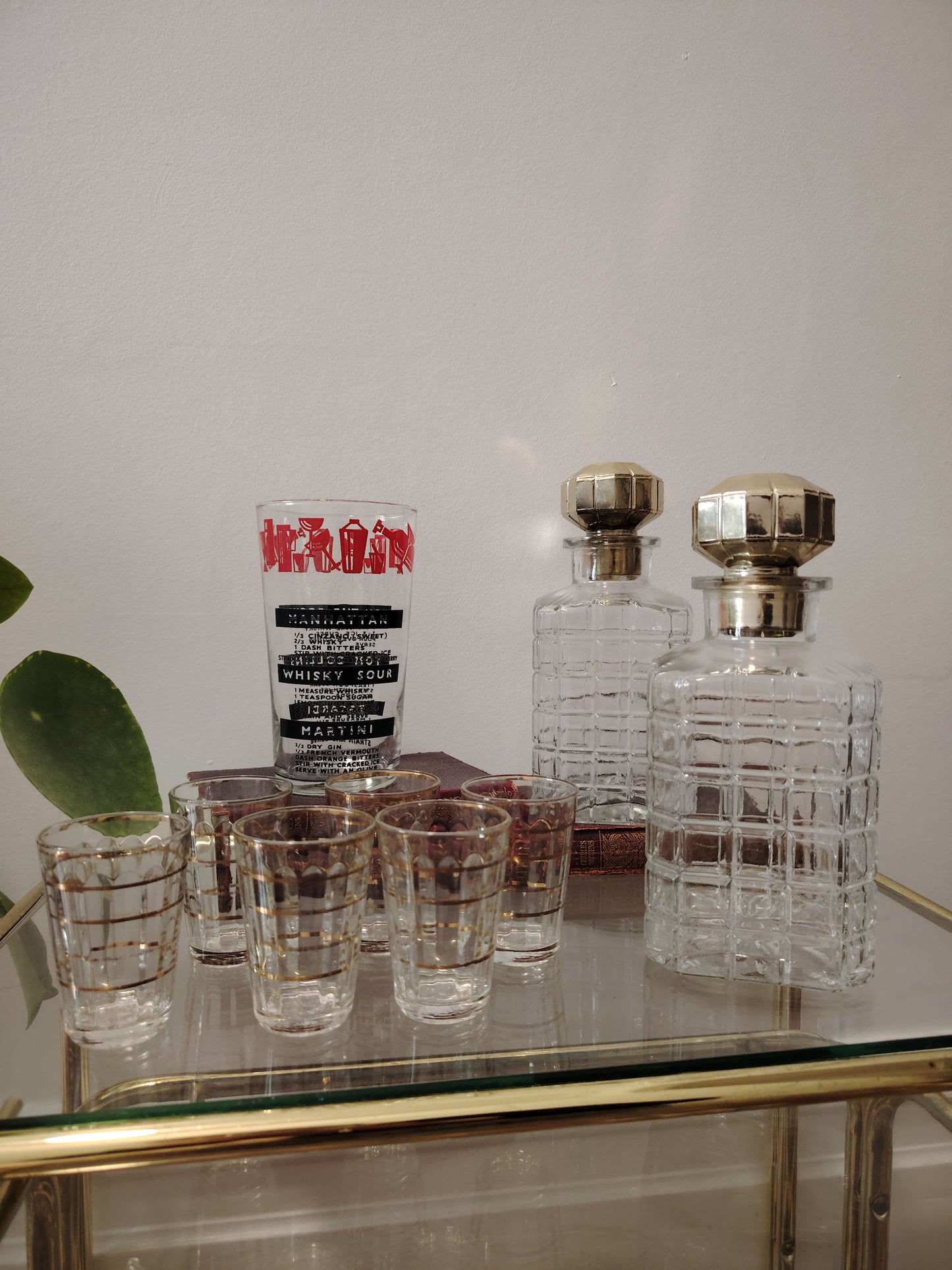 1950's Cocktail Bar Set