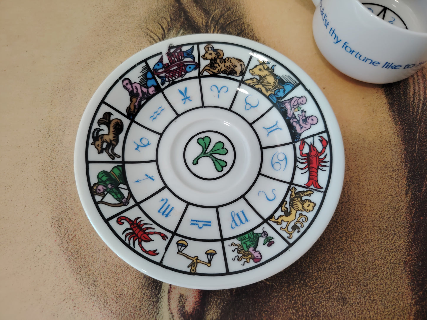 Vintage Fortune Cup and Saucer
