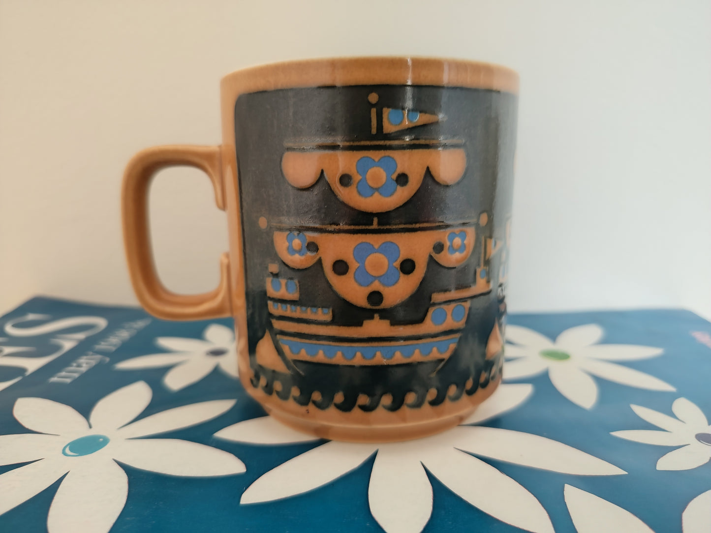 Rare Hornsea Boat Mug