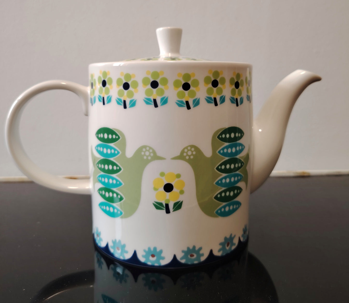 Portmeirion "Love and Peace" Teapot