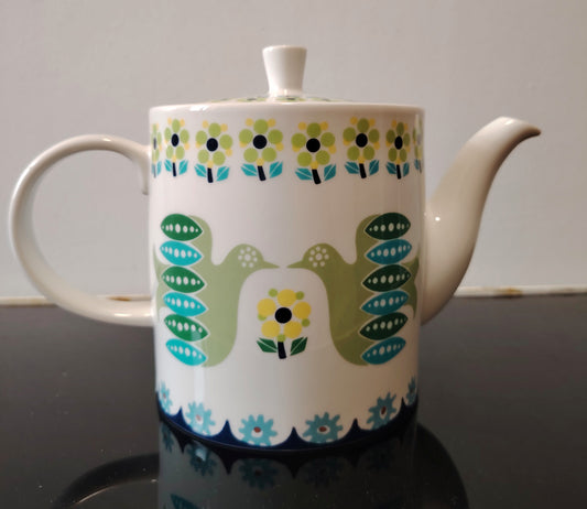 Portmeirion "Love and Peace" Teapot