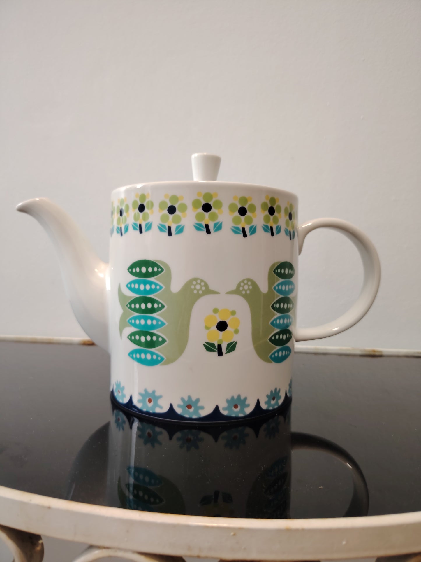 Portmeirion "Love and Peace" Teapot