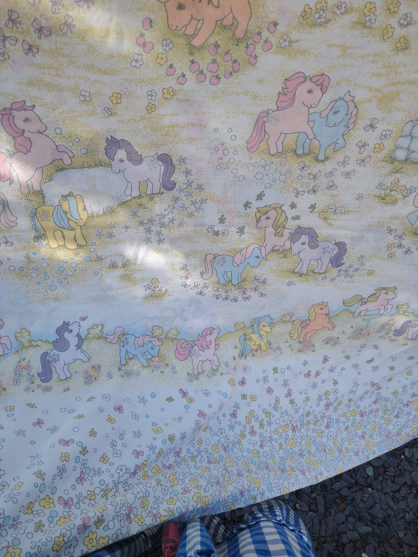 Vintage 80's My Little Pony Single Duvet Cover