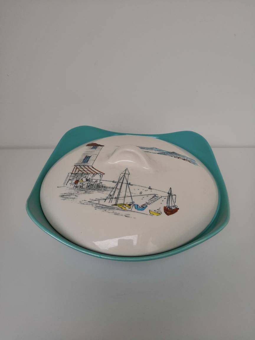 Midwinter Stylecraft "Cannes" Fashion Shape serving bowl with lid