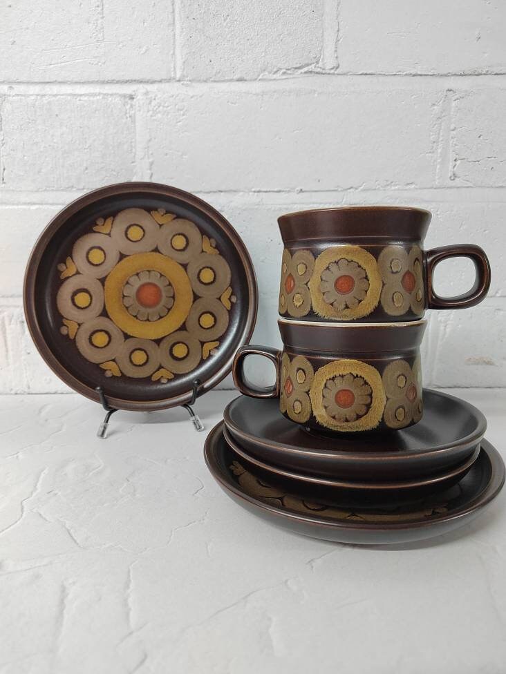 Listing for 1 Denby " Arabesque" Cup, Saucer and Side Plate (5 available)