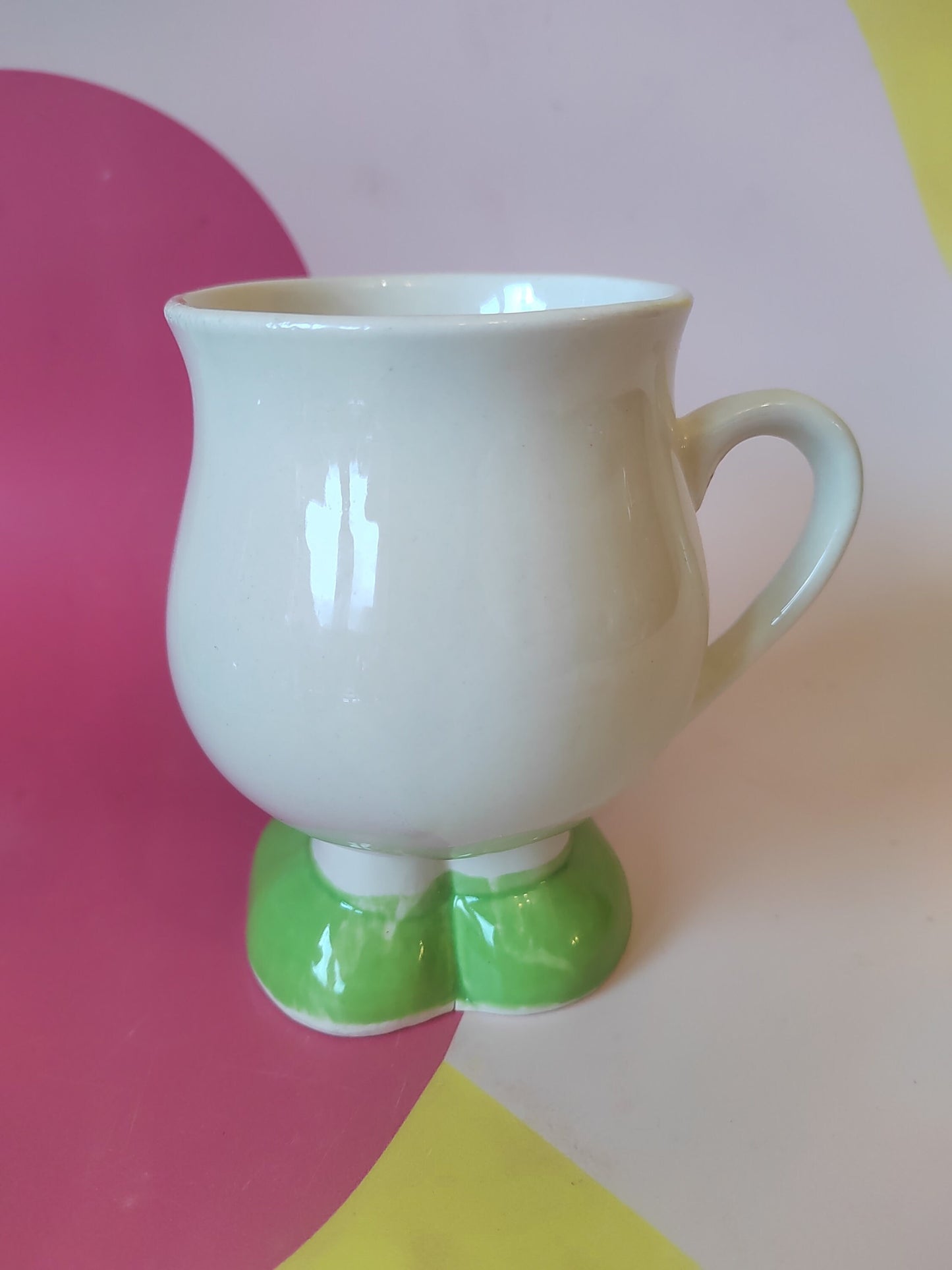 90's smiley face fun milk jug