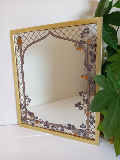 80's Autumnal Arch Picture mirror