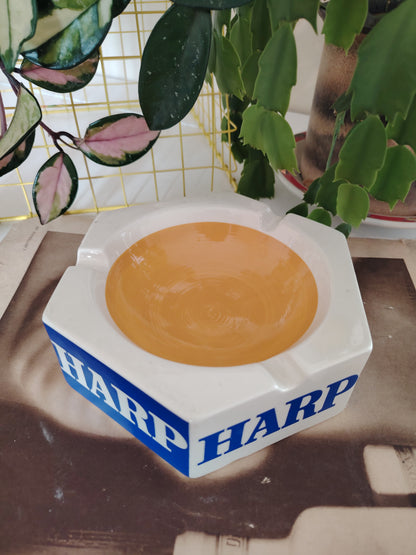 Vintage Wade Ceramic Harp Lager Ashtray