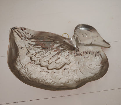 Vintage Copper Duck Jelly/ Chocolate Mould