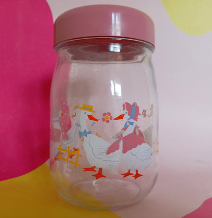 Vintage 80's French la parfait  goose jar