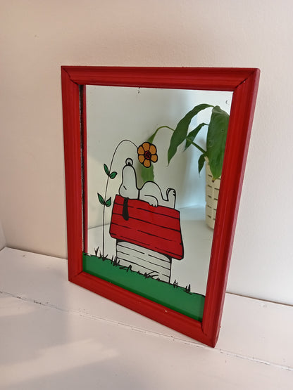 Vintage Snoopy Mirror