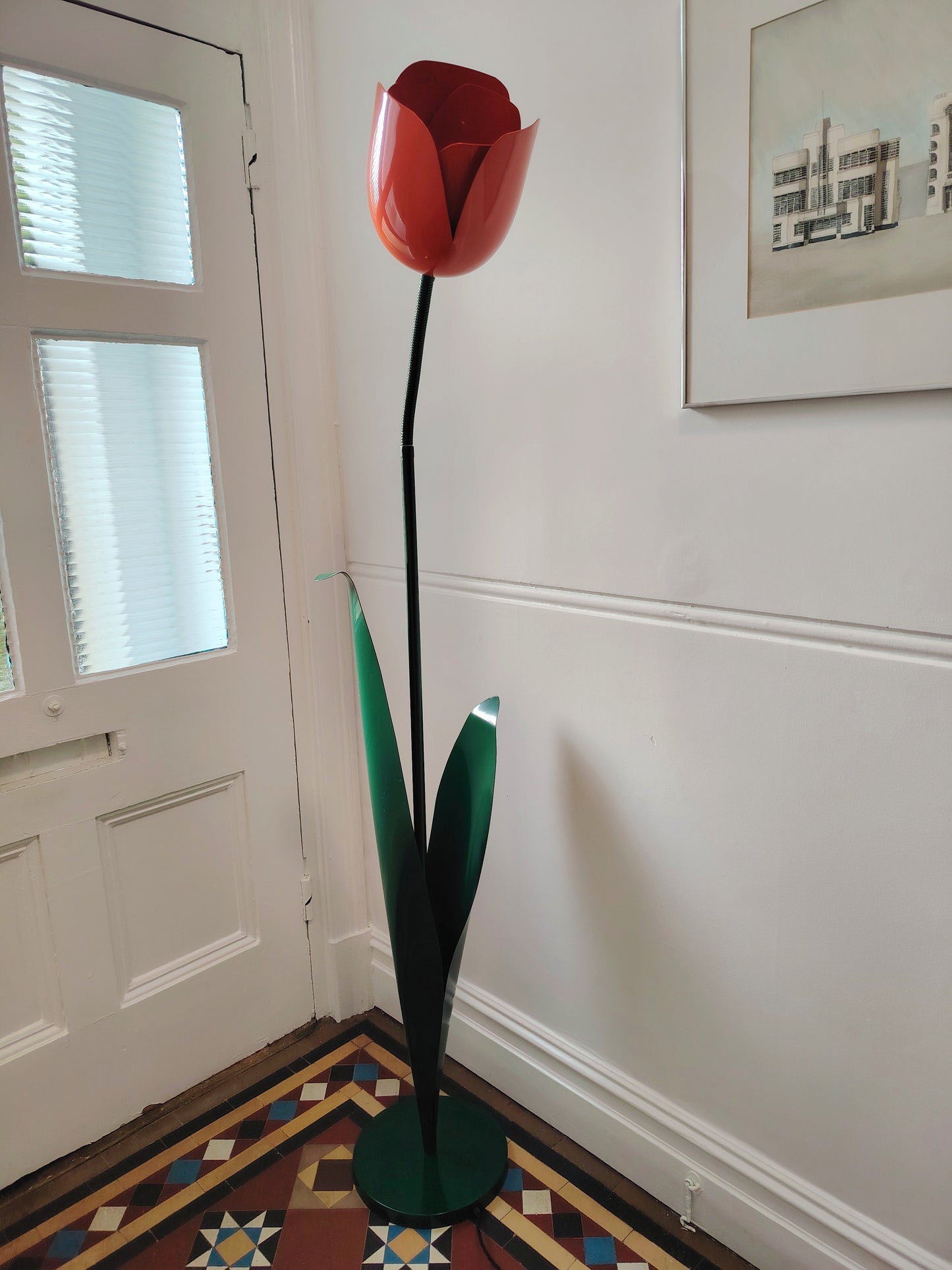 Original 80's Micheal Bliss Tulip Floor Lamp