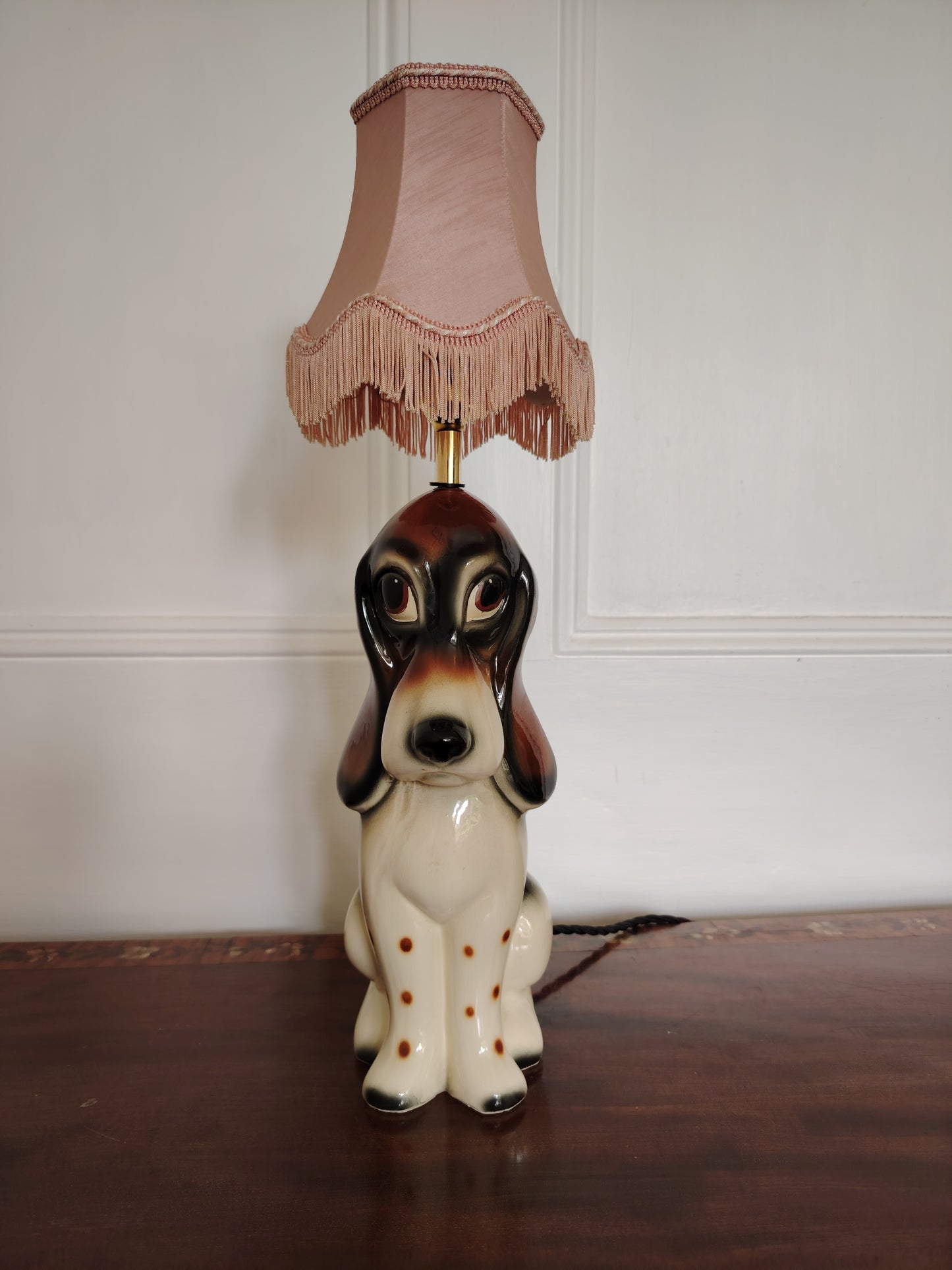 Vintage Reworked Jema Holland Hound Lamp