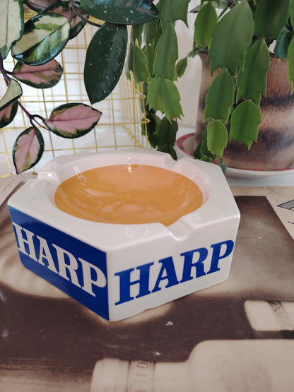 Vintage Wade Ceramic Harp Lager Ashtray