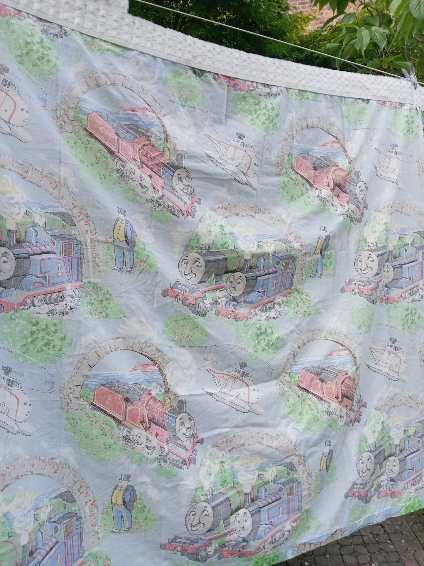 Vintage Thomas the Tank Engine Curtains