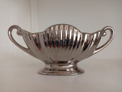 Rare Royal Winton Silver Mantle Vase