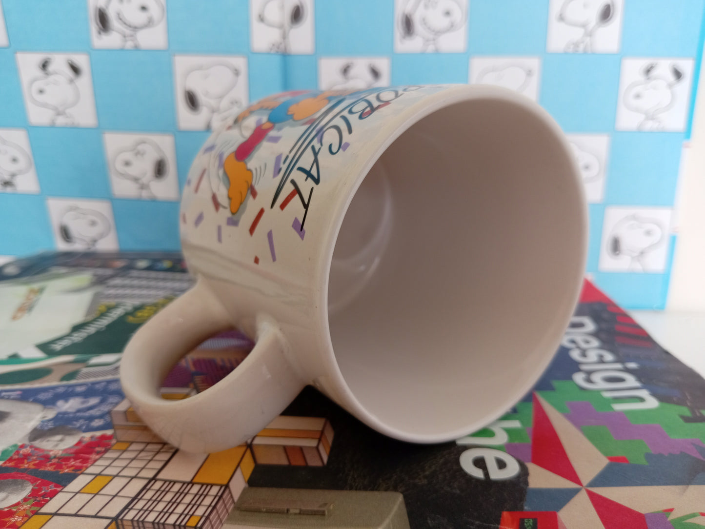 Vintage 1980's Garfield Mug