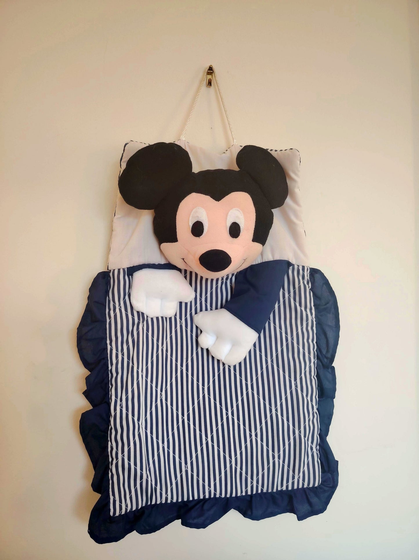 Vintage 80's Mickey Mouse Pyjama Case
