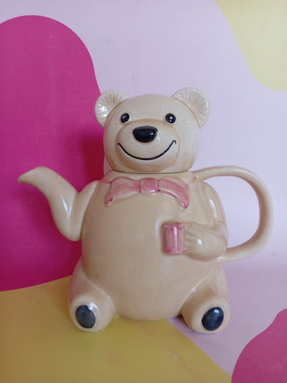 80's Teddy Bear Teapot