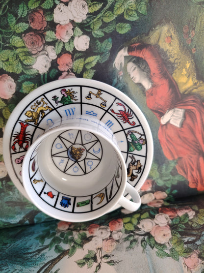 Vintage Fortune Cup and Saucer