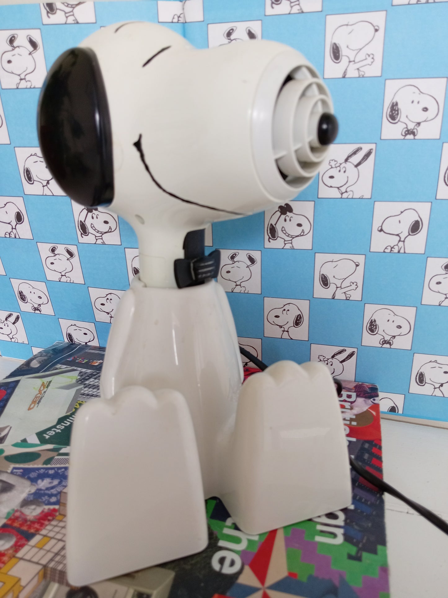 Vintage 70's Snoopy Hair Dryer