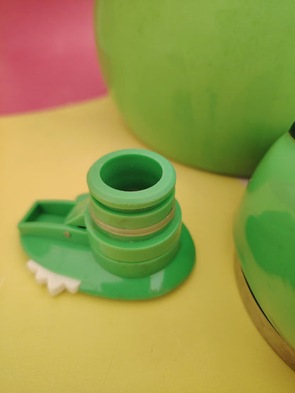 Vintage 80's Copco Frog Whistling Kettle/ Tea Pot