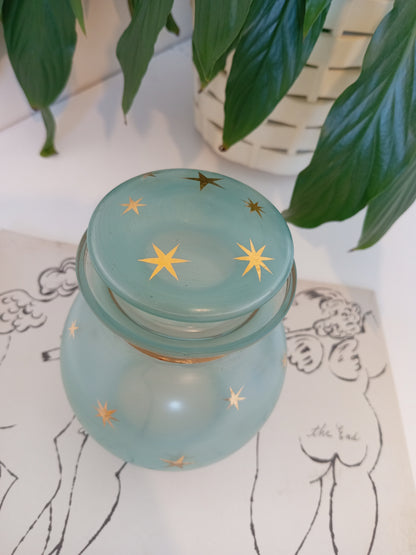 Beautiful Vintage Starry Pickle Jar