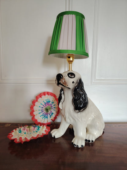 Vintage Reworked Spaniel Lamp