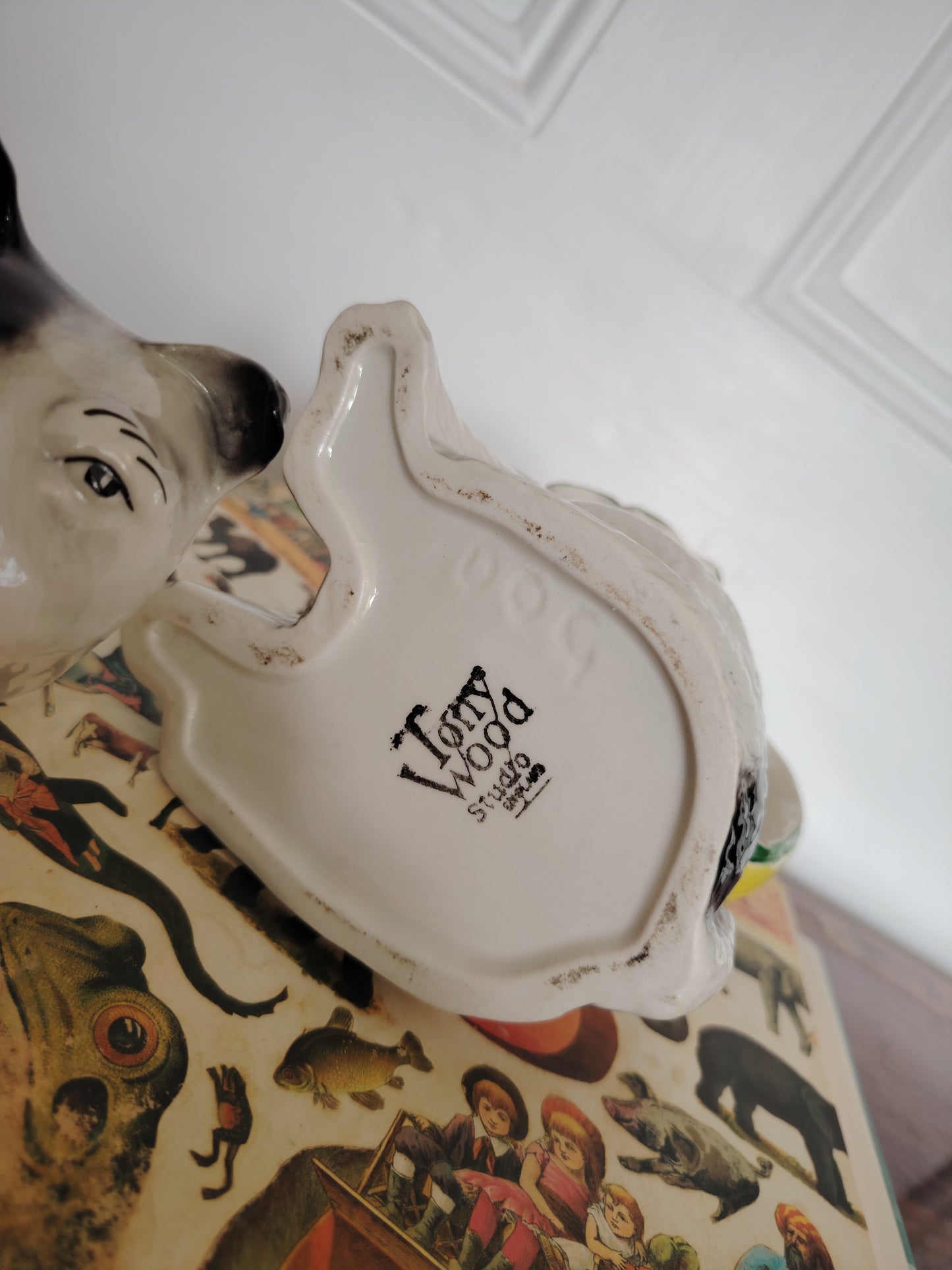 Vintage Tony Woods Dog Teapot