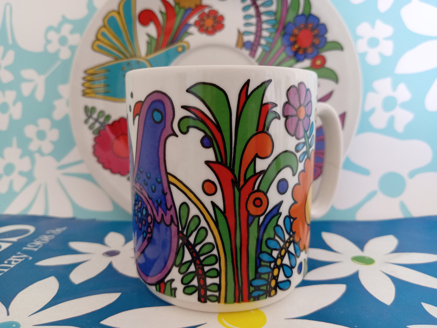 Villeroy and Boch "Acapulco" cup and saucer