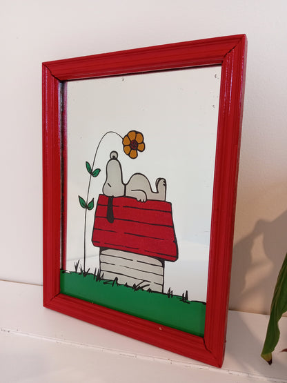 Vintage Snoopy Mirror