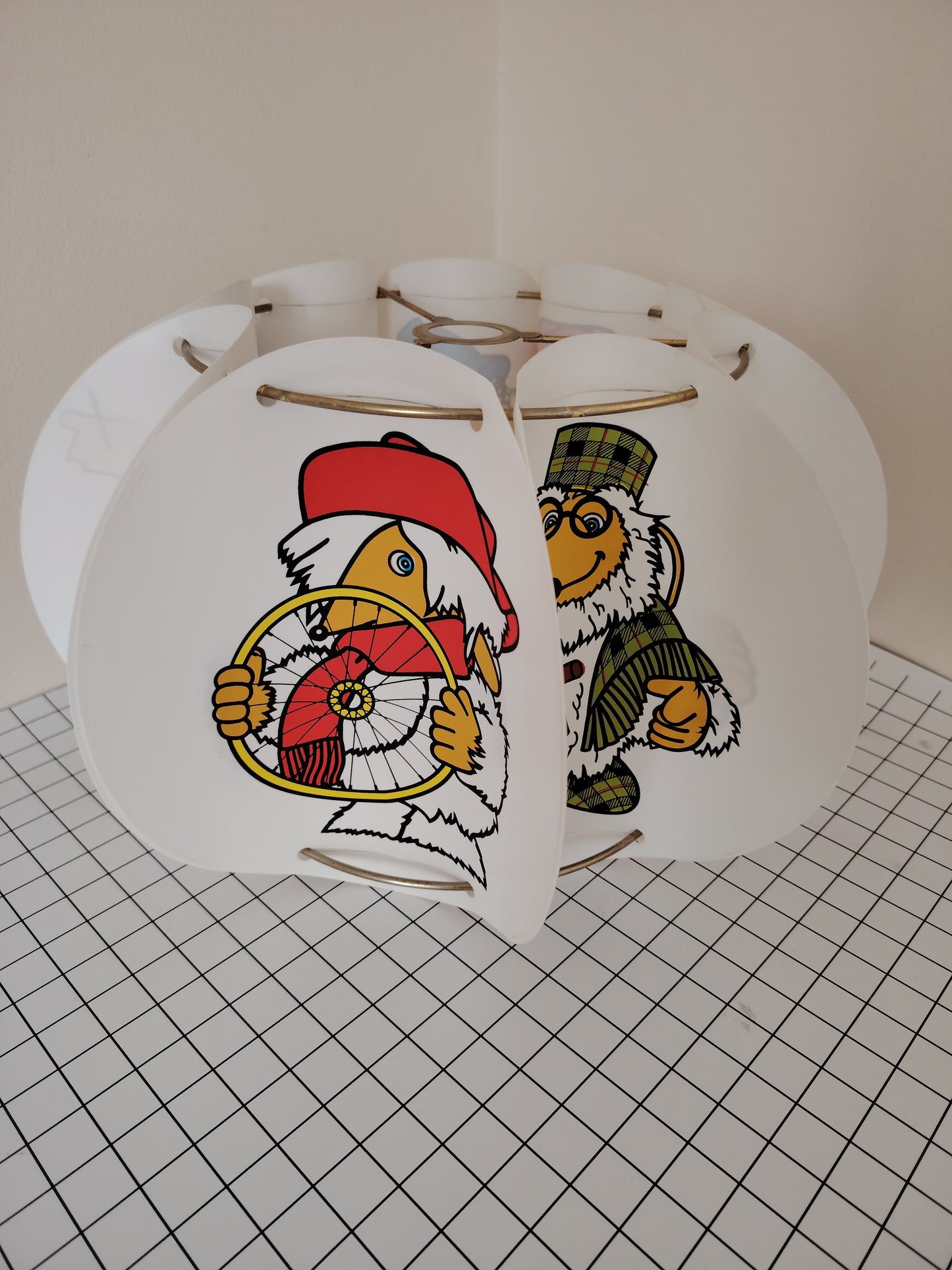 Vintage 70's Wombles Lamp Shade